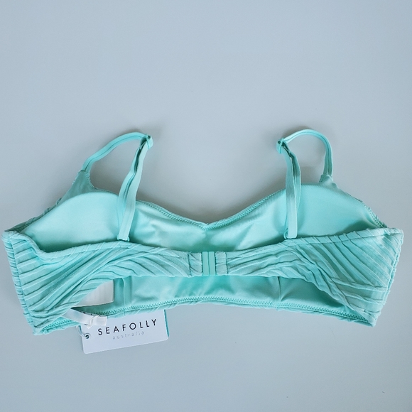 Seafolly freshwater bralette bikini top NWT - Picture 5 of 9